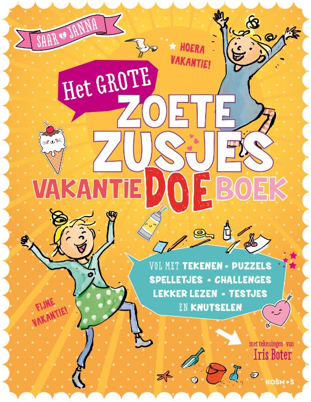 Zoete Zusjes - Het grote Vakantiedoeboek cover