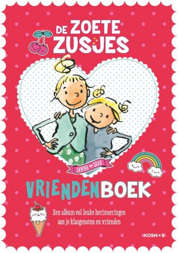 De Zoete Zusjes vriendenboekje