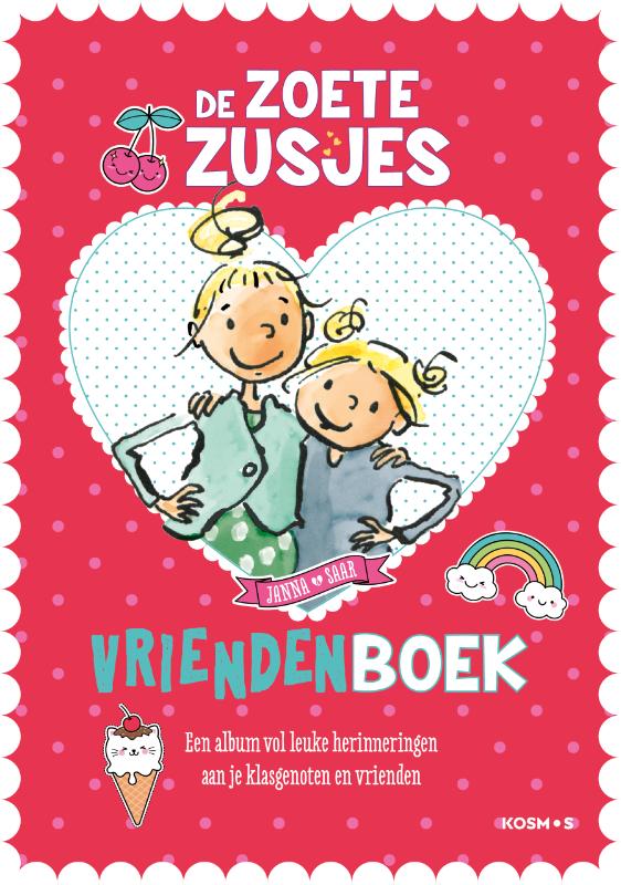 Zoete Zusjes - Vriendenboek cover