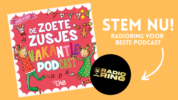 Stem op De Zoete Zusjes Vakantiepodcast voor de RadioRing Awards