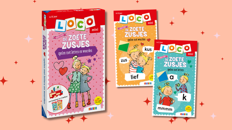 Leren lezen met de Zoete Zusjes leeskoffer 2