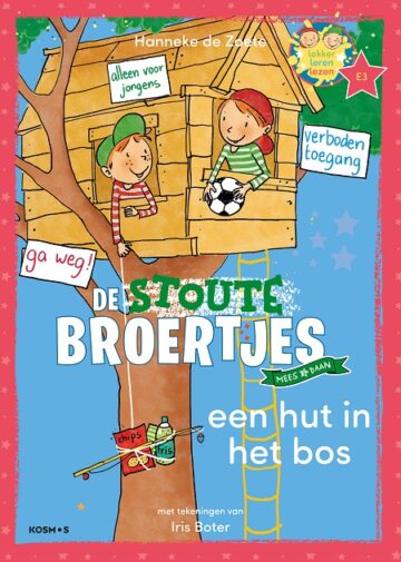 Een hut in het bos